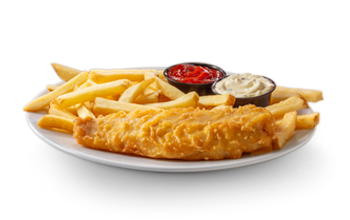 A fish hoagy on a plate.