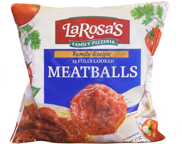 Bag of LaRosa’s Meatballs