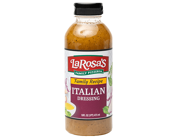 Bottle of LaRosa’s Italian Salad Dressing