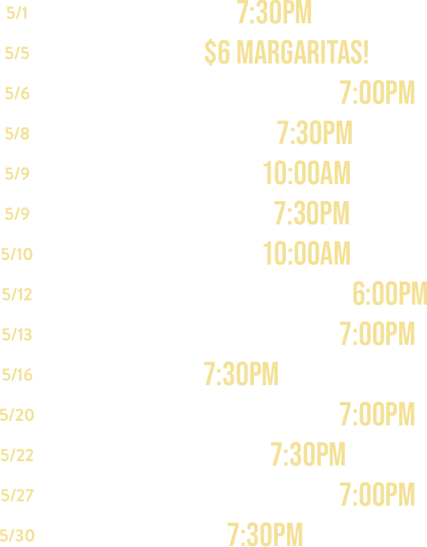 List of events